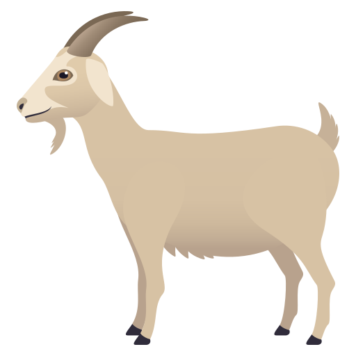 Коза для JoyPixels 10.0