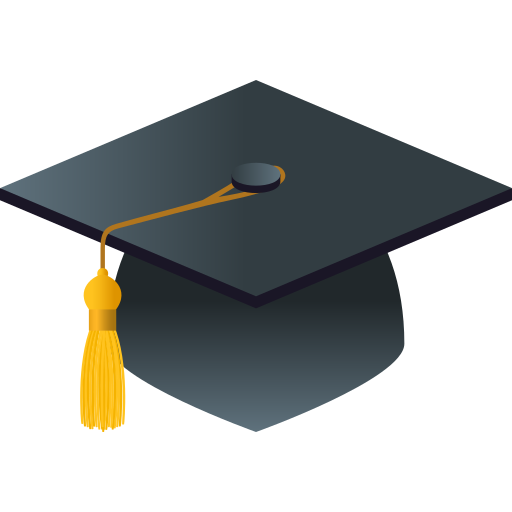 Graduation Cap for JoyPixels 10.0