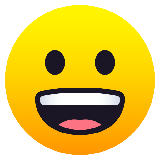 Grinning Face for JoyPixels 10.0