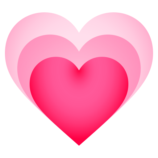 Coração Crescendo para JoyPixels 10.0