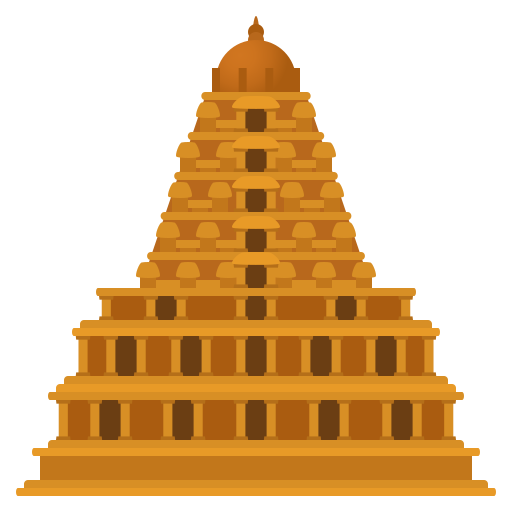 Templo Hindu para JoyPixels 10.0