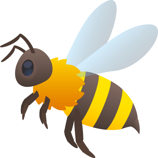 Abelha para JoyPixels 10.0