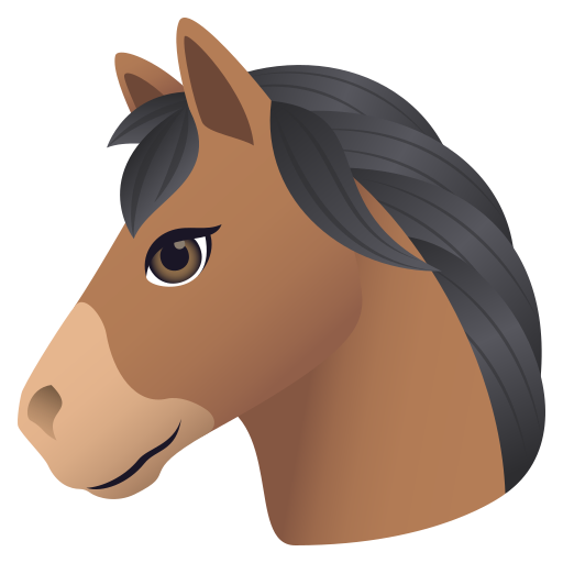 Horse Face for JoyPixels 10.0