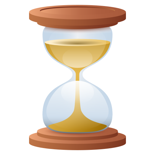 Ampulheta Contando O Tempo para JoyPixels 10.0