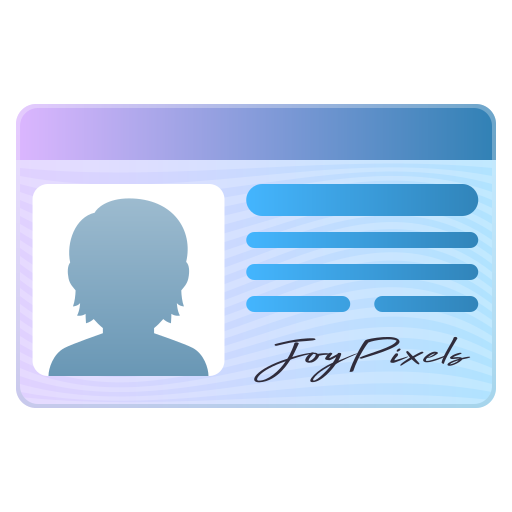 Kartu identitas untuk JoyPixels 10.0
