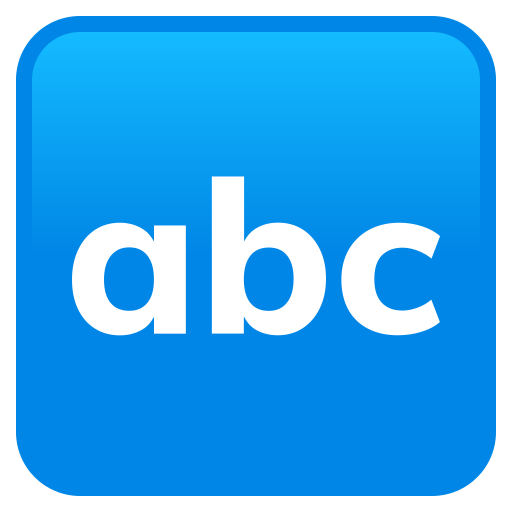 Letras Latinas para JoyPixels 10.0