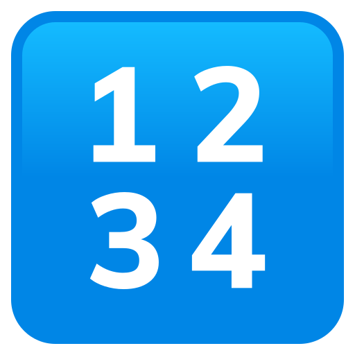 Números para JoyPixels 10.0