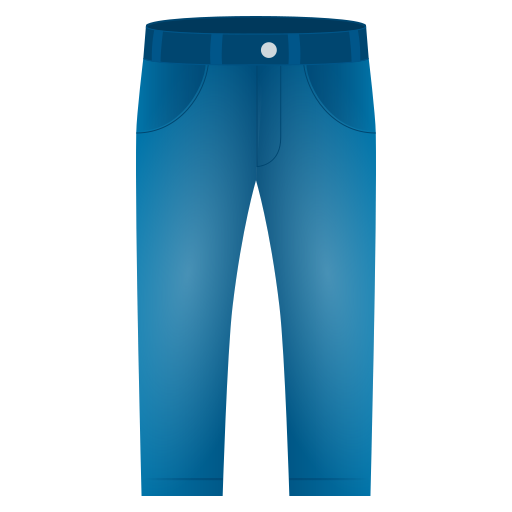 Celana jeans untuk JoyPixels 10.0