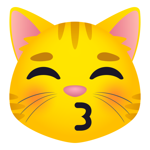 Kissing Cat for JoyPixels 10.0