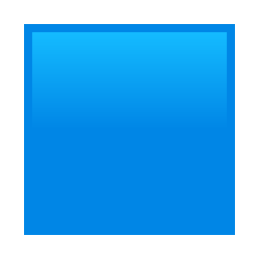 Blue Square for JoyPixels 10.0