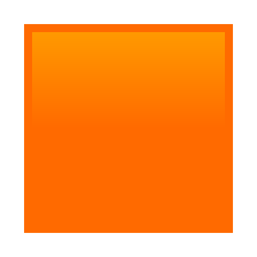Orange Square for JoyPixels 10.0