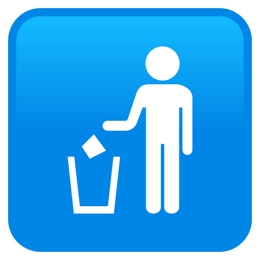 Símbolo De Lixeira para JoyPixels 10.0