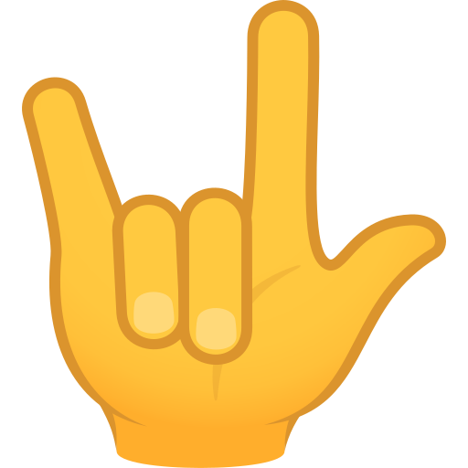 Gest Kocham cię dla JoyPixels 10.0