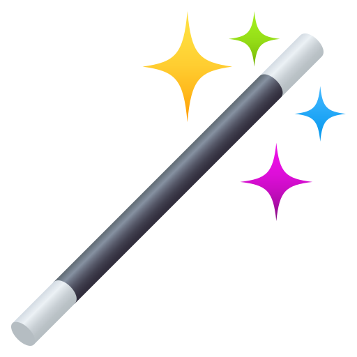 Varinha Mágica para JoyPixels 10.0
