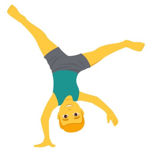 Homem Fazendo Estrela para JoyPixels 10.0