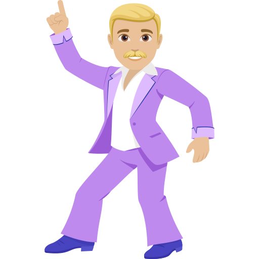 Homem Dançando: Pele Morena Clara para JoyPixels 10.0