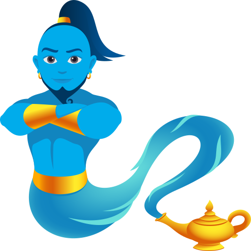 Homem Gênio para JoyPixels 10.0