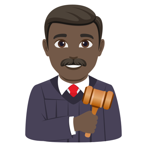 Juiz: Pele Escura para JoyPixels 10.0