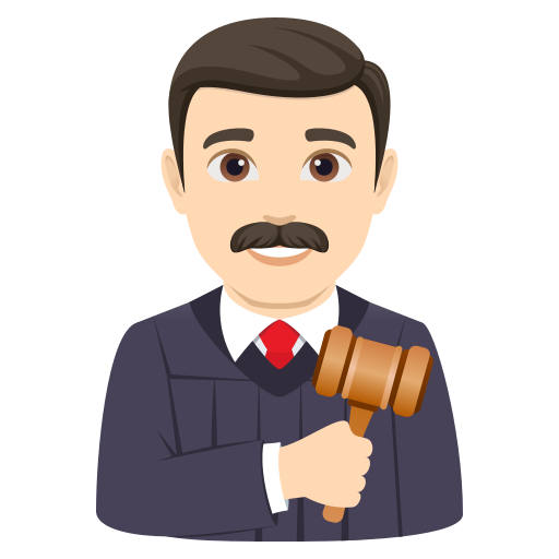 Juiz: Pele Clara para JoyPixels 10.0