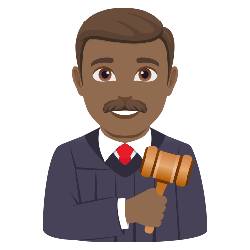 Juiz: Pele Morena Escura para JoyPixels 10.0