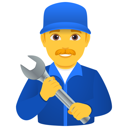 Man Mechanic for JoyPixels 10.0