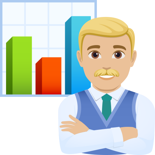 Funcionário De Escritório: Pele Morena Clara para JoyPixels 10.0