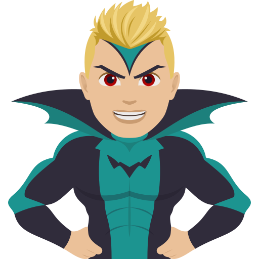 Homem Supervilão: Pele Morena Clara para JoyPixels 10.0