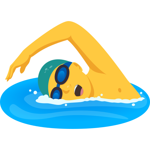 Homem Nadando para JoyPixels 10.0