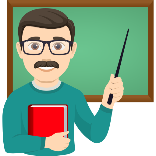 Учитель: дуже світлий тон шкіри для JoyPixels 10.0