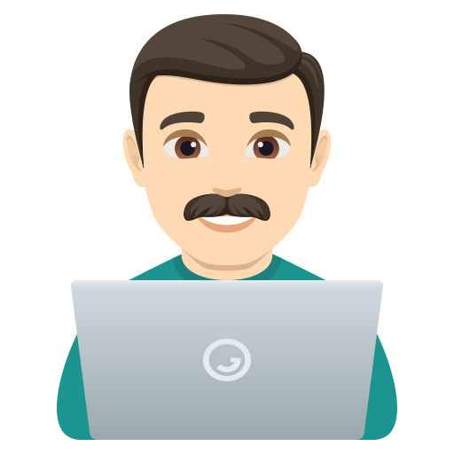 Tecnólogo: Pele Clara para JoyPixels 10.0