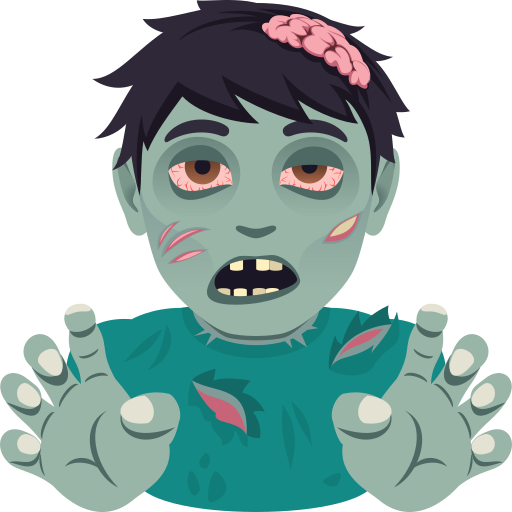 Erkek zombi için JoyPixels 10.0