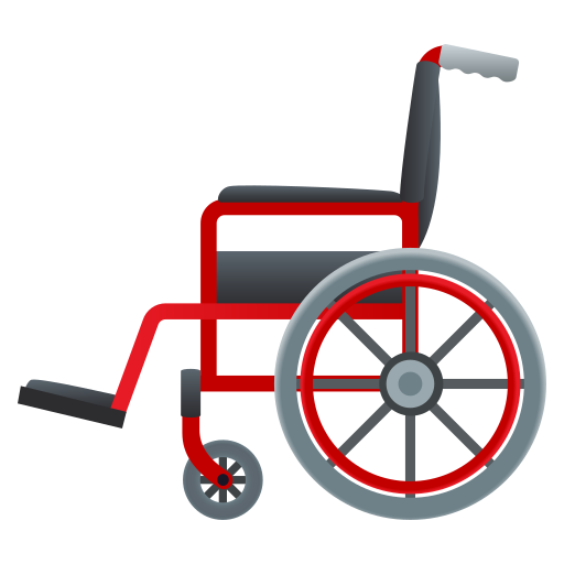 Крісло-коляска з ручним приводом для JoyPixels 10.0