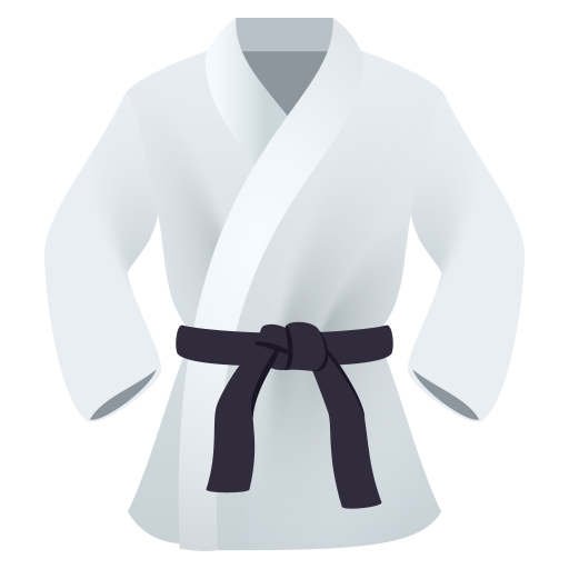 Đồng phục võ thuật cho JoyPixels 10.0