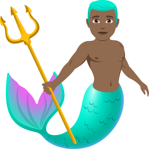 Sereio: Pele Morena Escura para JoyPixels 10.0