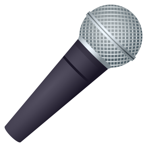 Microphone for JoyPixels 10.0