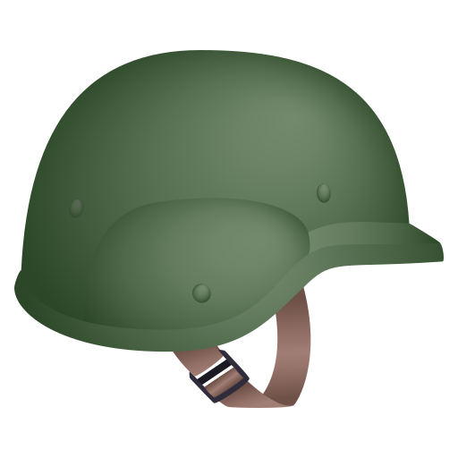 Helm tentara untuk JoyPixels 10.0