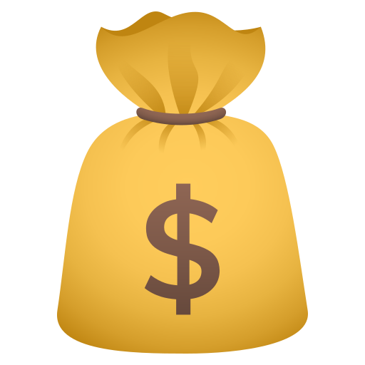 Saco De Dinheiro para JoyPixels 10.0