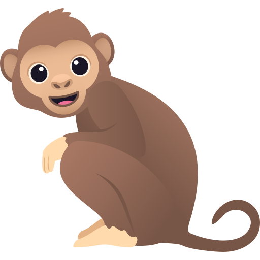 Обезьяна для JoyPixels 10.0