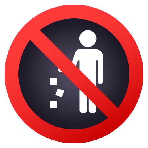 第禁止乱扔垃圾号为第JoyPixels 10.0号