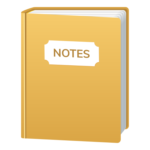 Buku catatan bersampul untuk JoyPixels 10.0