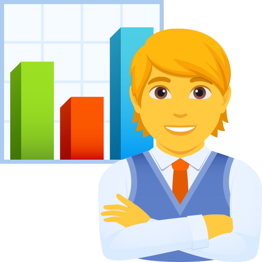 Офісний працівник для JoyPixels 10.0