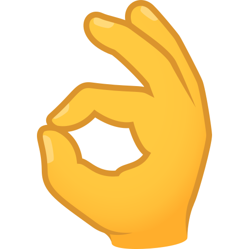 Sinal De Ok para JoyPixels 10.0