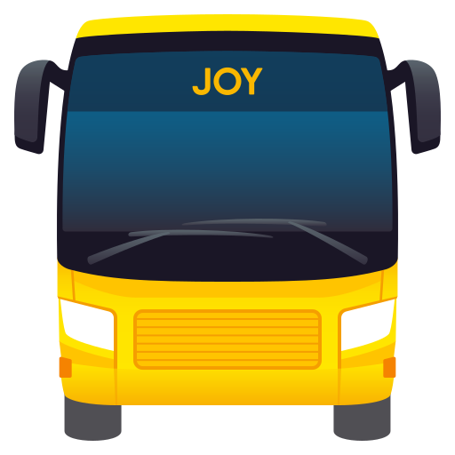 Ônibus Se Aproximando para JoyPixels 10.0