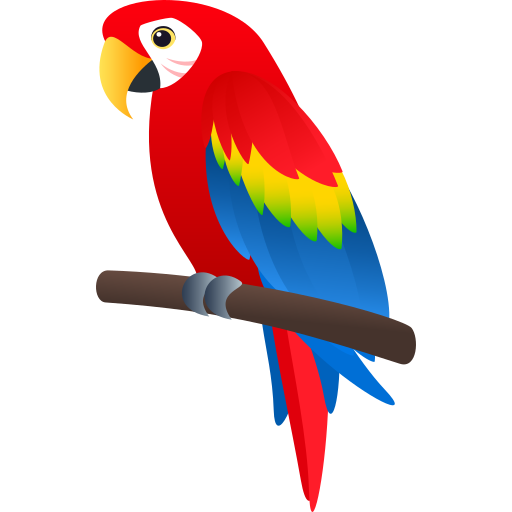 Папуга для JoyPixels 10.0