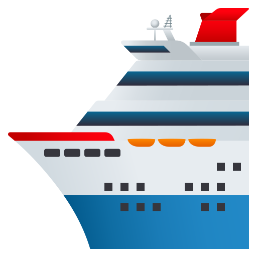 Passenger Ship for JoyPixels 10.0