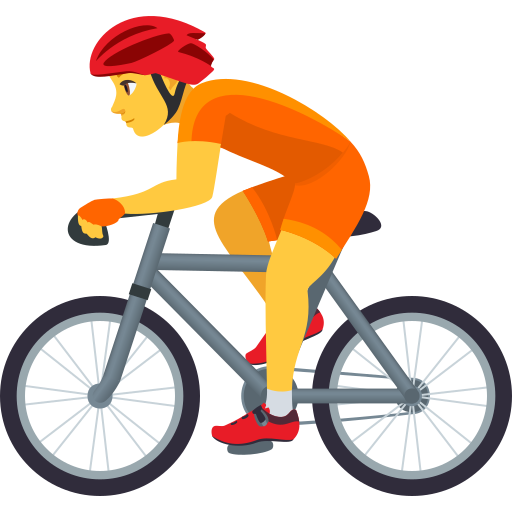 Ciclista para JoyPixels 10.0