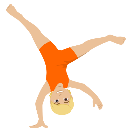 Pessoa Fazendo Estrela: Pele Morena Clara para JoyPixels 10.0