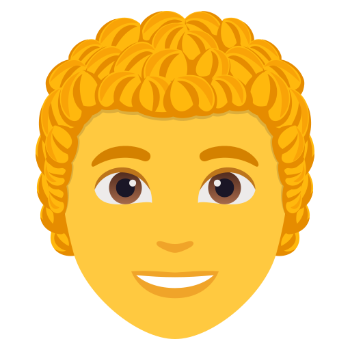 第成人: 卷发号为第JoyPixels 10.0号