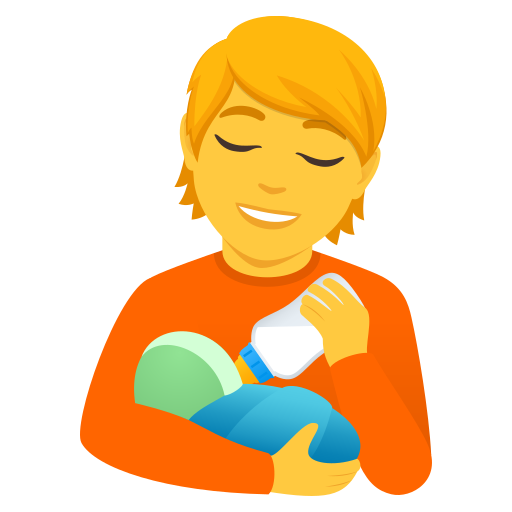 Кормящий человек для JoyPixels 10.0