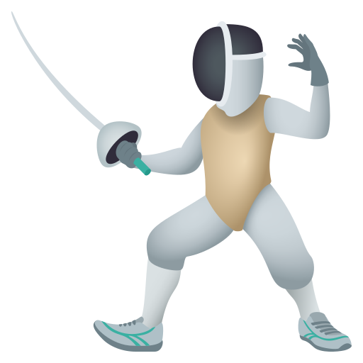 Esgrimista para JoyPixels 10.0